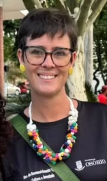 Karol Schmitz, assessora de Cultura de Osório.