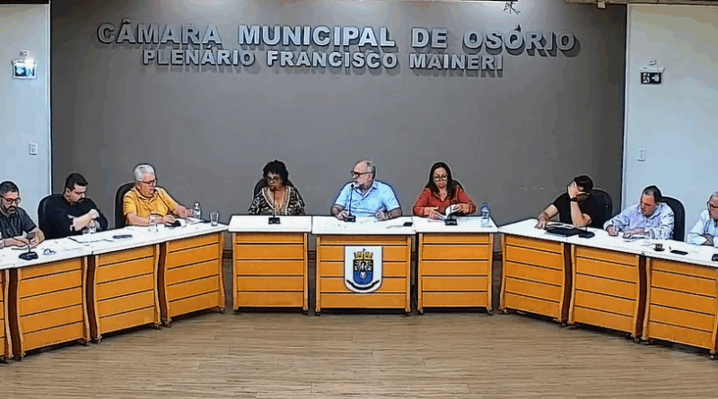 O PL foi votado e aprovado por unanimidade durante Sessão do Legislativo osoriense realizada na noite de terça (6).