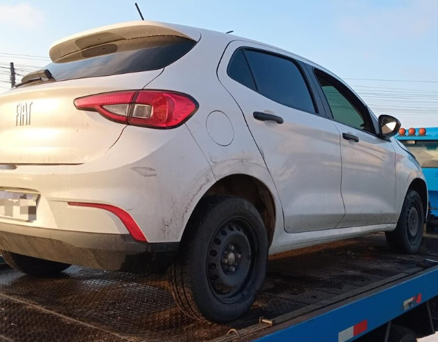 Homem foi abordado quando trafegava pela ERS-474 abordo de um Fiat Argo.
