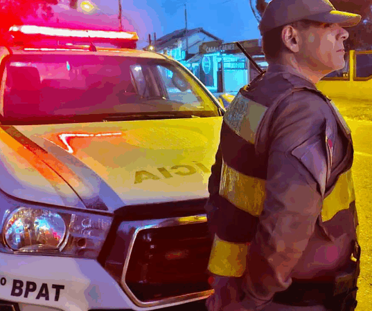 BM prende homem após assalto a residência