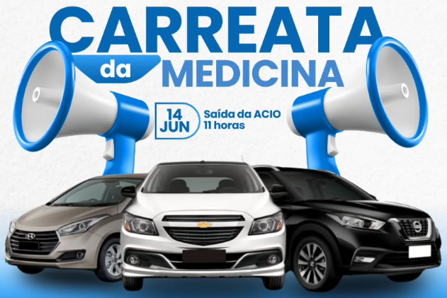 Carreata da Medicina acontecerá no sábado