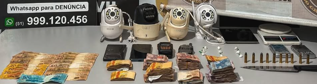 Casal é preso durante ação conjunta entre Polícia Civil e Brigada Militar