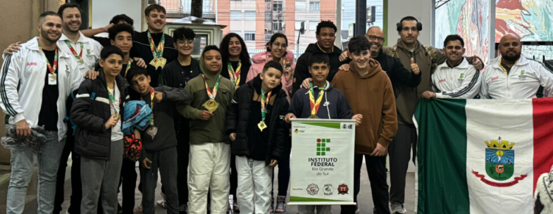 IFRS conquista 21 medalhas em competição de Judô