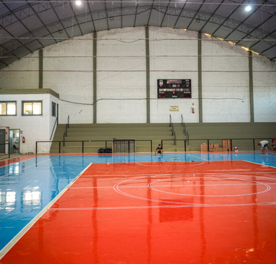 Inaugurada revitalização do Ginásio Caetano Tedesco