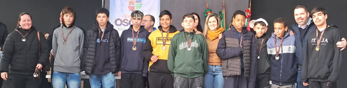 Escola Ciep ficou na 3ª colocação no Futsal Juvenil Masculino dos Jogos Escolares de Osório.