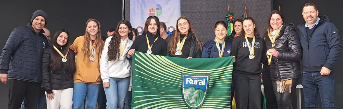 Escola Rural se sagrou campeã no Futsal Juvenil Feminino dos Jogos Escolares de Osório.
