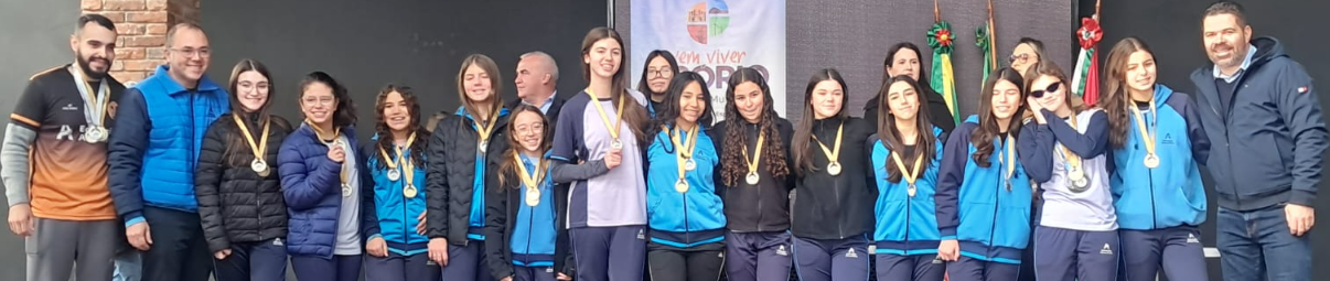 Colégio Adventista foi o campeão no Handebol Infantil Feminino dos Jogos Escolares de Osório.