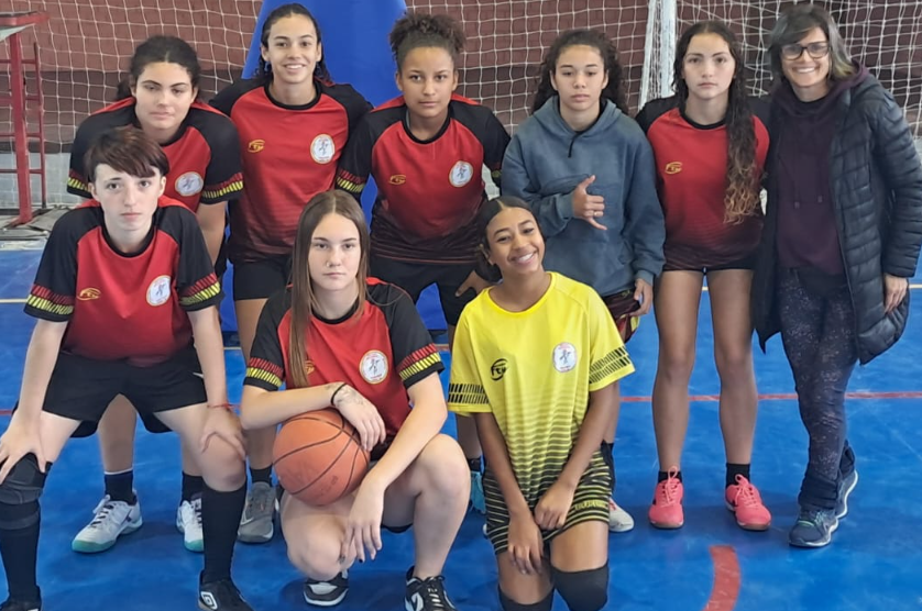 Colégio Albatroz se sagrou campeão no Basquete Juvenil Feminino dos Jogos Escolares de Osório.