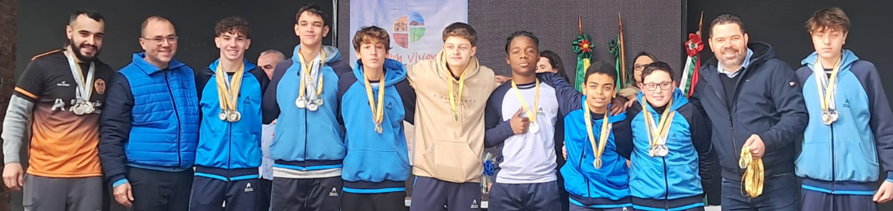 Colégio Adventista foi o grande campeão no Basquete Infantil Masculino dos Jogos Escolares de Osório.
