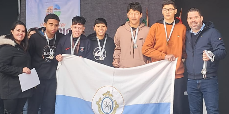 Osvaldo Amaral ficou em 2º lugar no Basquete Infantil Masculino dos Jogos Escolares de Osório.