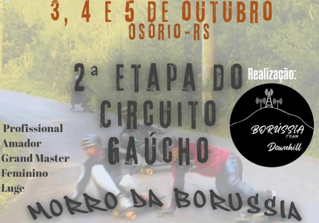 Morro da Borússia receberá etapa do Campeonato Gaúcho de Downhill