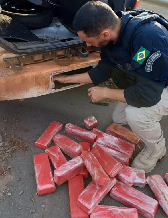 PRF apreende mais de quilos de drogas na BR-290
