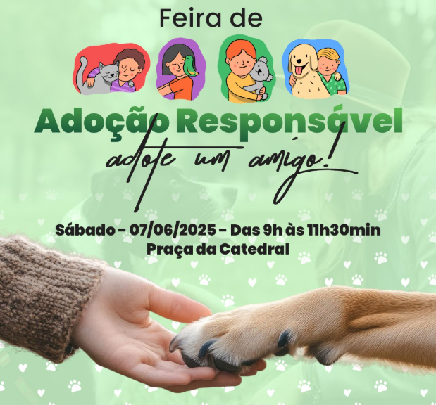 Praça da Matriz receberá Feira de Adoção