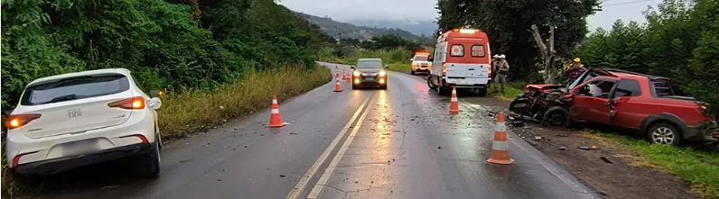 Duas pessoas morrem e outras duas ficam feridas em acidentes de trânsito no Litoral Norte