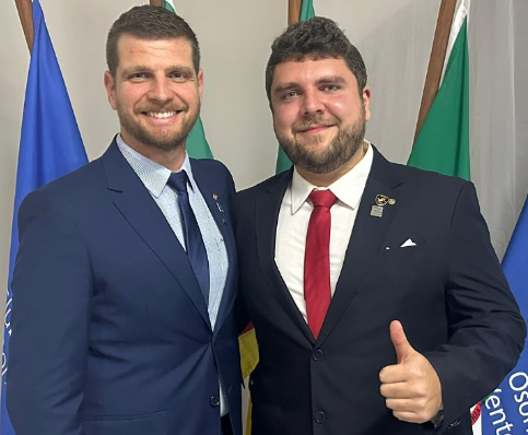 Empossada nova diretoria do Rotary Club Bons Ventos