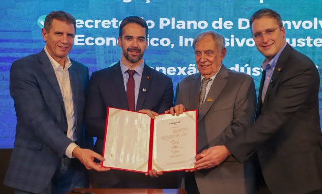 Governo do Estado e Fiergs firmam parceria para ampliar participação de indústrias gaúchas em grandes investimentos