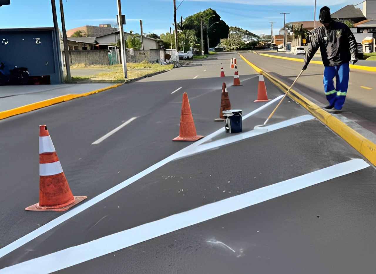 Trecho recebeu nova sinalização e também contará com rótula e estreitamento de pista.