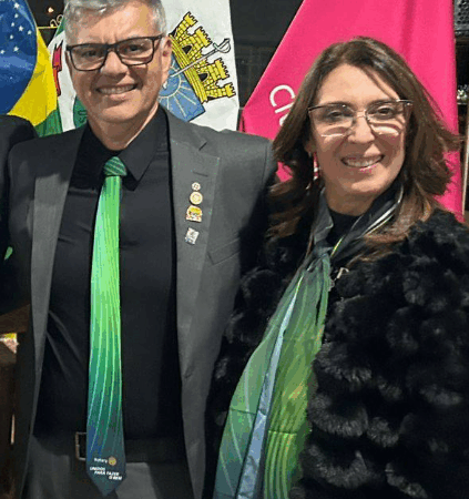 Marco Quadros é o novo presidente do Rotary Club