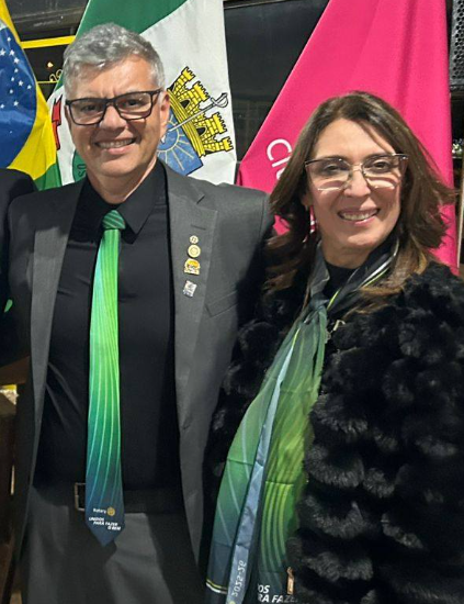 Marco Quadros é o novo presidente do Rotary Club