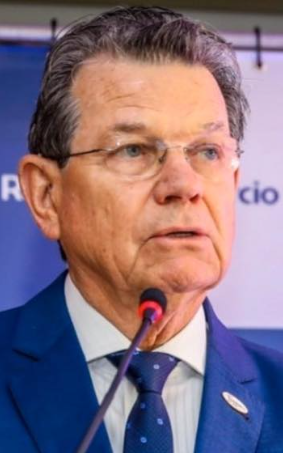 Presidente da Fecomércio, Luiz Carlos Bohn.