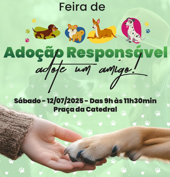 Praça da Matriz receberá Feira de Adoção