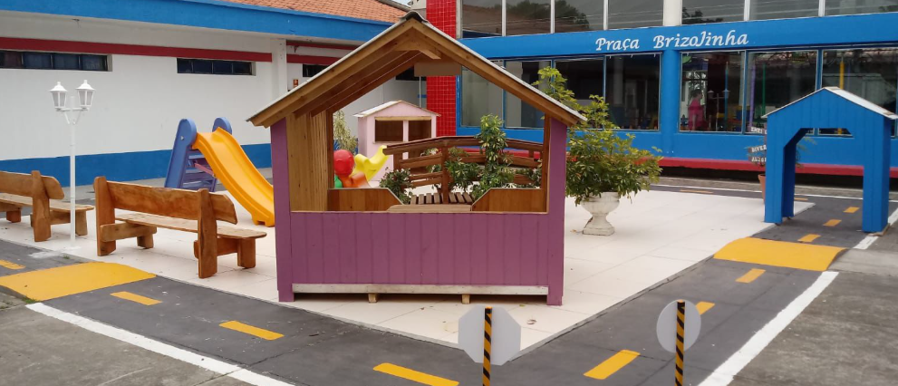 Pracinha da Escola Leonel Brizola receberá revitalização