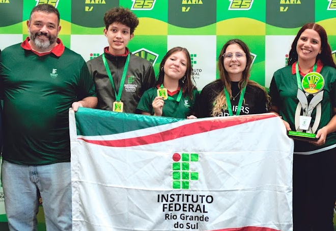 Equipe Feminina de Xadrez do IFRS irá representar a região Sul nos Jogos Nacionais dos Institutos Federais.