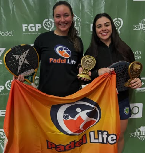 Segundo título de Fernanda e a parceira Gabrielly ocorreu no último final de semana.