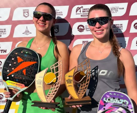 Julia Simoni e Isabelli Silveira seguem dividindo liderança da Sub-16 Feminina.
