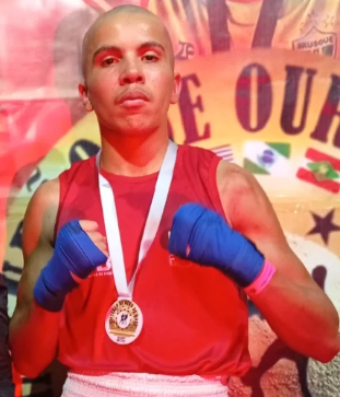 Bruno perdeu a disputa do Cadete até 54kg.