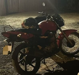 BM apreende motocicleta durante Operação