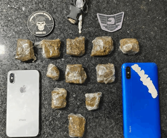 Criminosos são detidos por tráfico de drogas