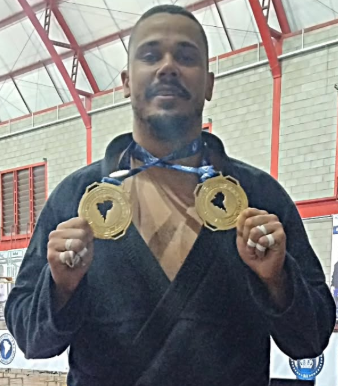 Cristiano Matos conquistou dois ouros em competição disputada em Canoas.
