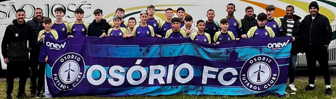 Equipe de Osório participa de competição em SC