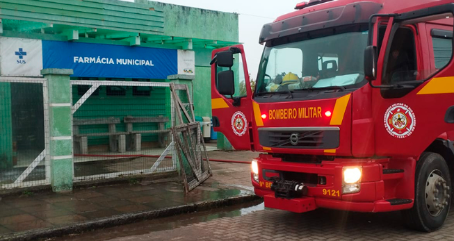 Farmácia de Cidreira sofre princípio de incêndio