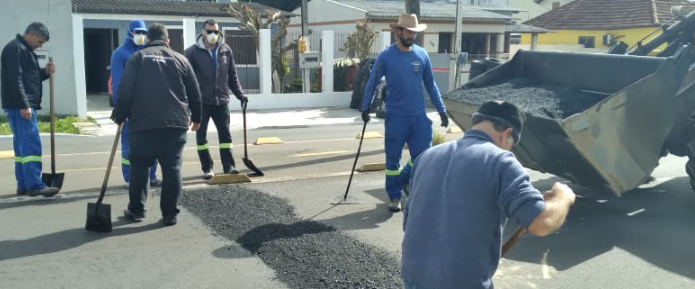 Finalizada terceira etapa da Operação Tapa-Buracos