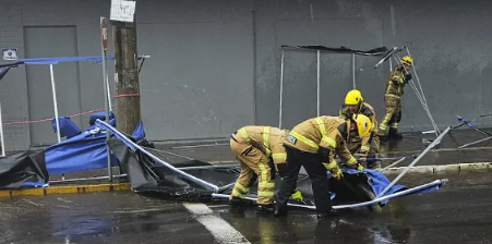 Desde segunda-feira (27/07), agentes do Corpo de Bombeiros estão mobilizados para atenderem a população do Litoral Norte.