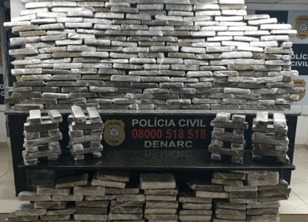 Mais de 500 quilos de drogas são apreendidos no Litoral