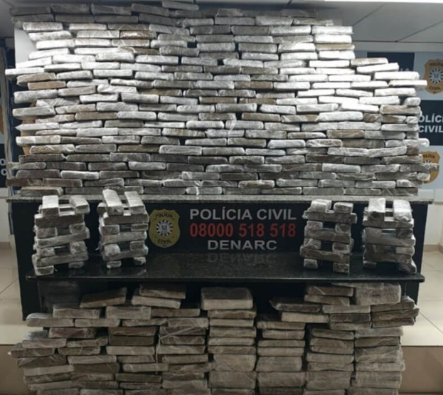 Mais de 500 quilos de drogas são apreendidos no Litoral