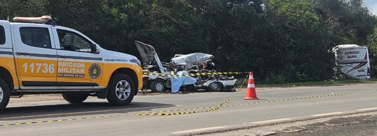 Motorista morre em acidente na ERS-040
