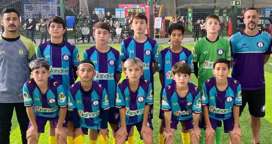 Time Sub-12 do Osório FC caiu nas quartas de final do Iberleague RS.