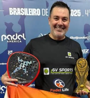 Fernando Vargas venceu a categoria 45B Masculina.