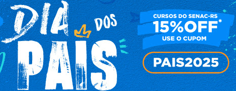 Senac oferece cursos com 15% de desconto