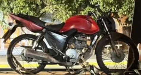 BM apreende motocicleta