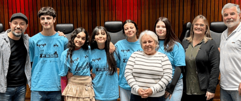 Estudantes osorienses ficam em terceiro lugar no Prêmio MPT na Escola