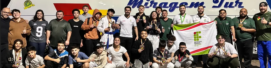 IFRS fica em 3º lugar na Supercopa Venâncio Aires de Judô