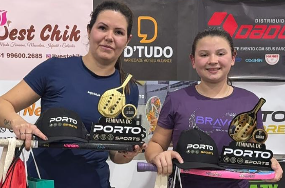 Scheron e Ciba venceram a categoria Feminina B.