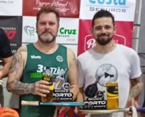 Inri e Tairon ficaram em 2º na Masculina B/C.