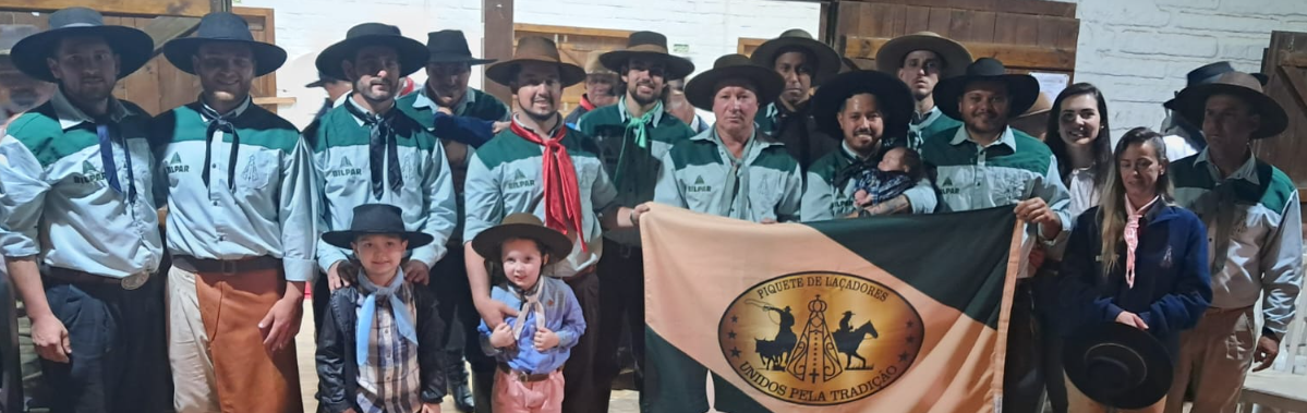 O Piquete de Laçadores Unidos pela Tradição foi o grande campeão na prova de Laço Chave A.