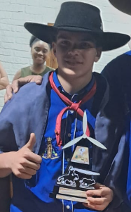 Bernardo Passos (General Osório) foi o campeão no Laço Guri.